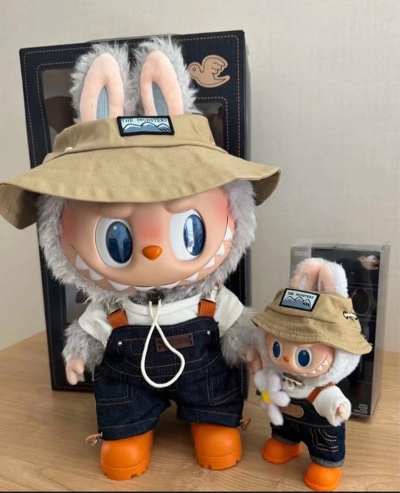 Голямо Лабубу 40см Fall in Wild Labubu Zimomo The Monsters