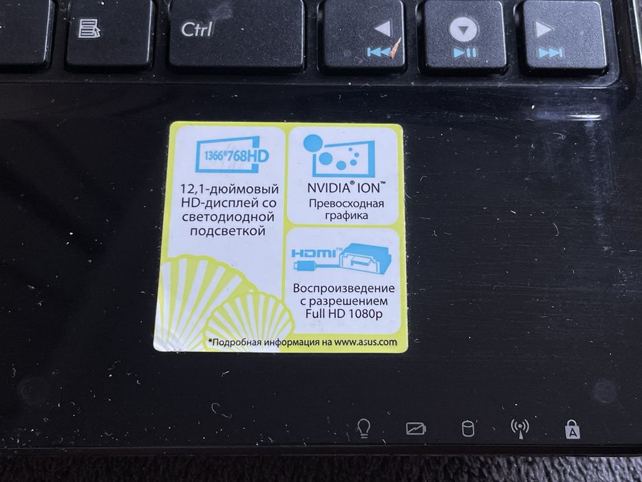 Ноутбук ASUS Eee PC 1201NL