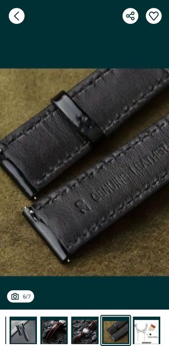 Curea piele cal, 22 mm, cusături manuala, eliberare rapida