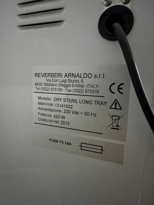 Sterilizator Pupinel Profesional REVERBERI (Italia)- Ideal Saloane/DSP