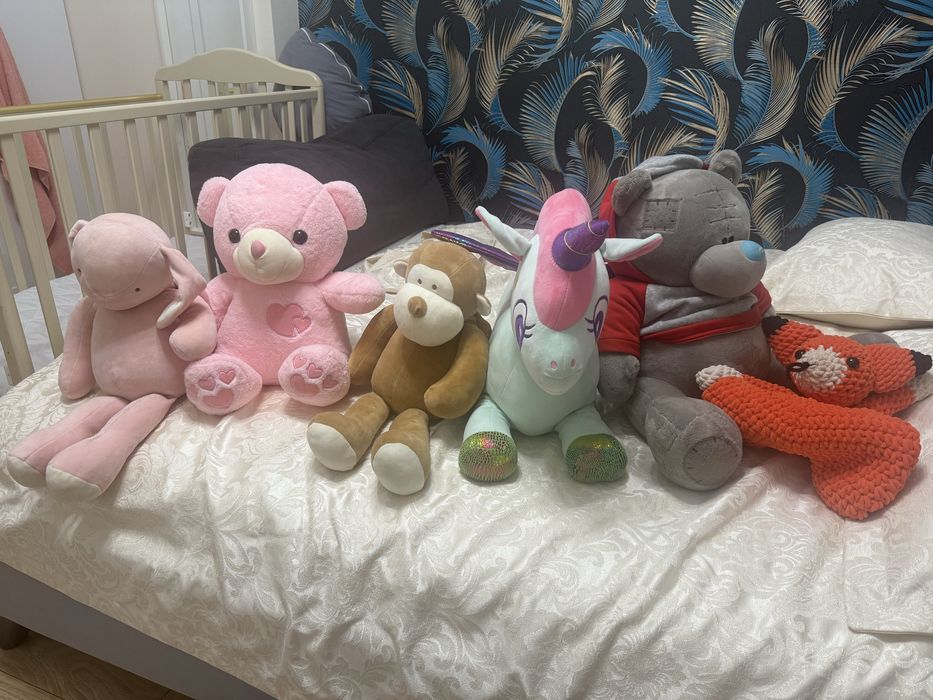 Мягкие игрушки зверушки