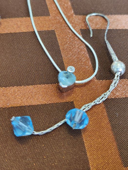 Комплект сребърен.