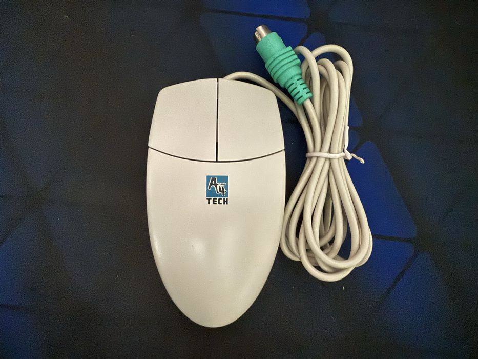 Mouse bila A4Tech OK-720 2 butoane PS/2 - Retro / Vintage