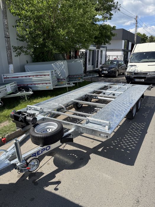 Platforma transport 3,5 T ,Moto 3 posturi,peridoc barca