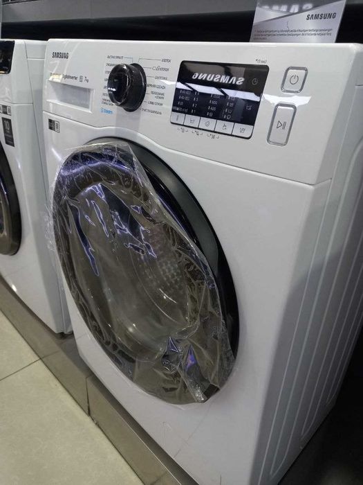 Стиральная машина Samsung 7 кг WW70AAS22AE Inverter EcoBubble Steam