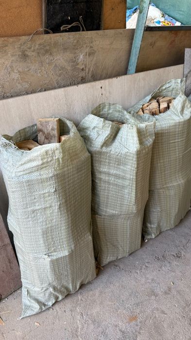 Дрова.Дрова в мешках