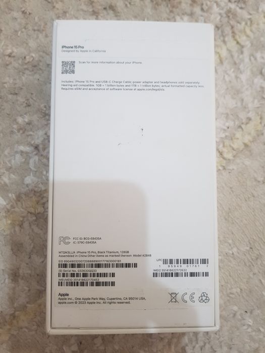 Продам  айфон 15 про