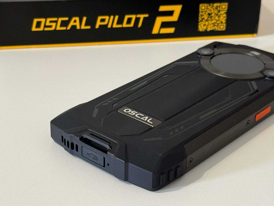 Бартер! НОВ! Oscal Pilot 2 256/8GB Black (Черен) 8800mAh (устойчив) смартфон.