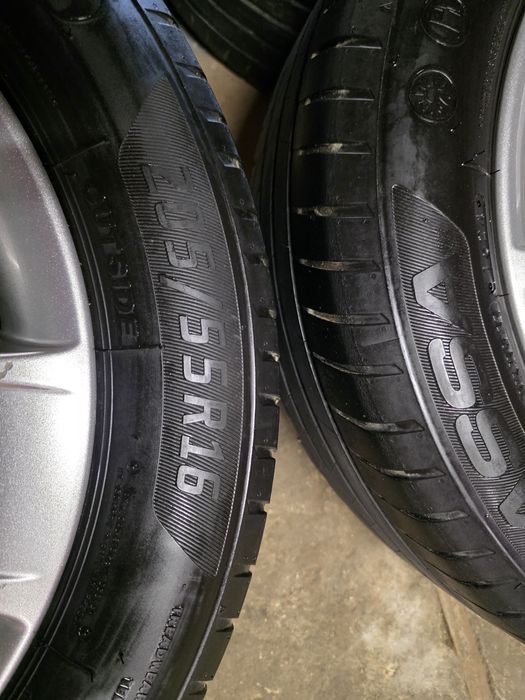 5×112/16 цола vw golf pasat sharan touran