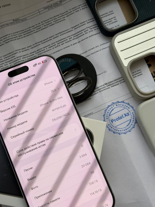 iPhone 16 Pro Max 256 GB — Идеальное состояние