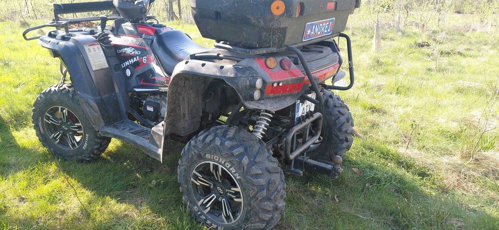 Vând atv linhai 565 an 2021