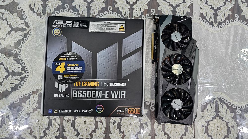 3080 12gb/AMD 7 7800X3D/B650EM/ssd500gb/ Компьютер игровой