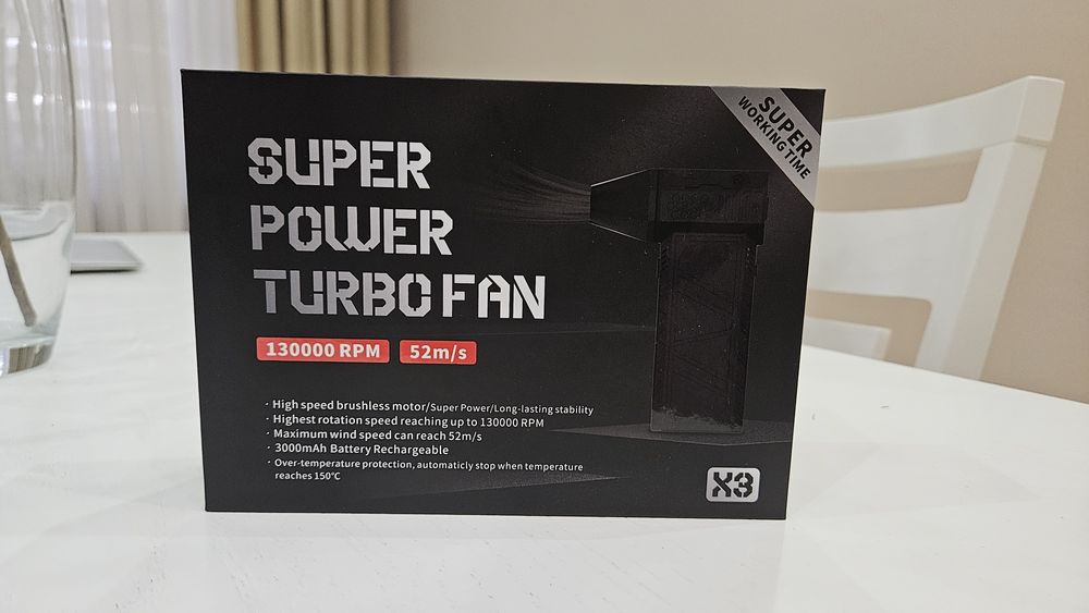 Воздуходувка Super power turbo fan