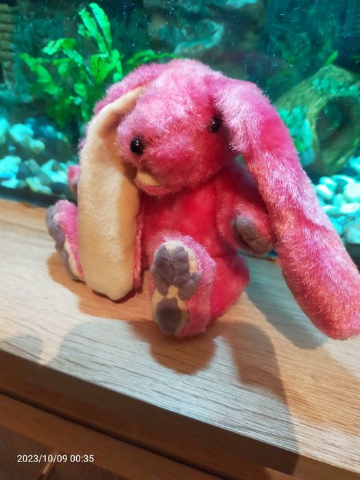 Розовая крольчиха