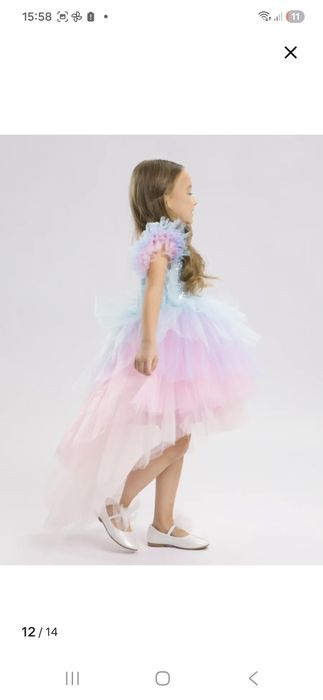 Праздничное платье для девочки от Lelukids