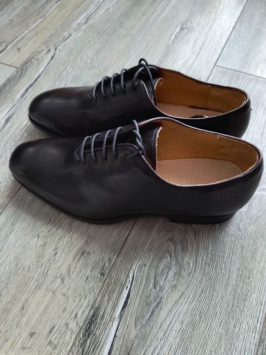 Pantofi din piele naturala mărimea 43 culoare negru