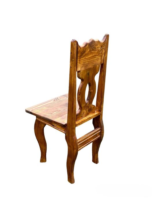 Масивна маса комплект от 6 стола.