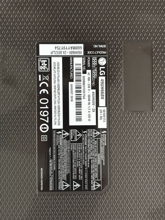 Televizor LG 49UH668V (49 inch, 4K UHD)