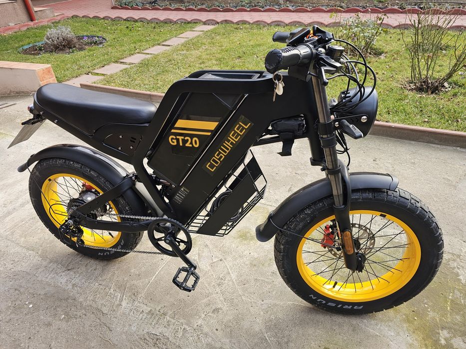 Bicicleta electrica Coswheel gt20 stil moto
