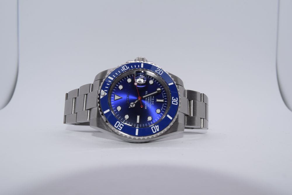 Seiko Mod Часовник (Смърф)