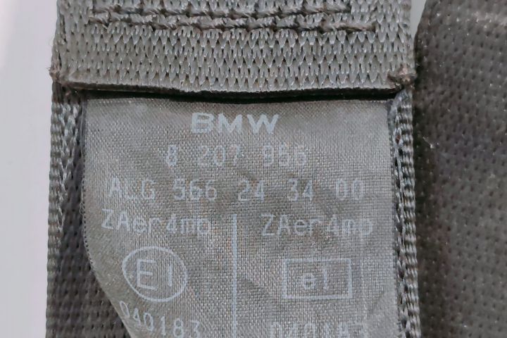 Centura de siguranta  dreapta fata 566244601 / 8207956 BMW Seria 3 E4