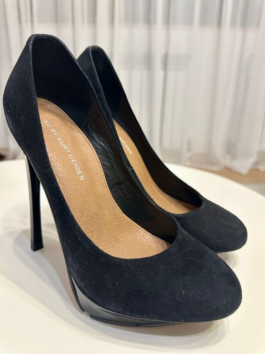 Туфли замшевые, размер 36