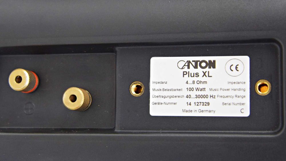 Boxe Canton Plus XL, interior/exterior