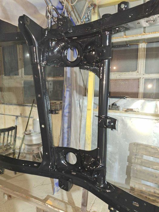 Мобилно пясъкоструене, пясъкоструене + прахово боядисване