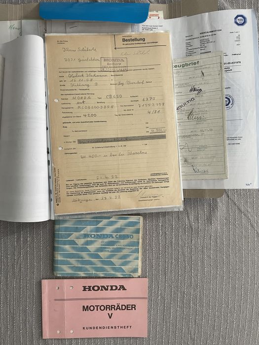 Honda CB 650 rc 03