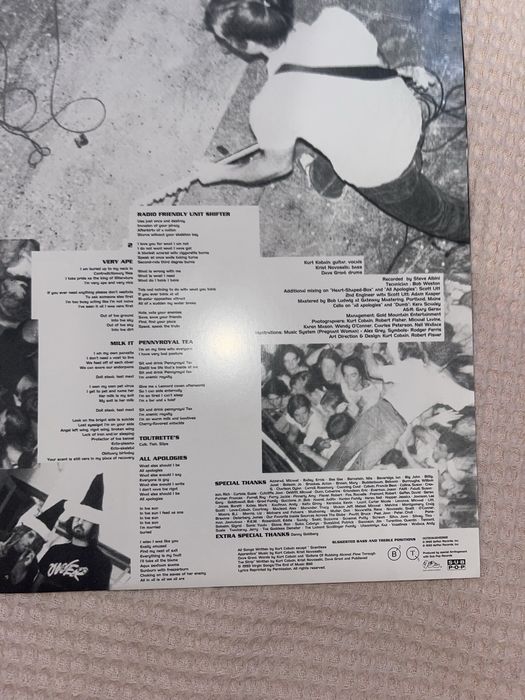 Nirvana In Utero плоча