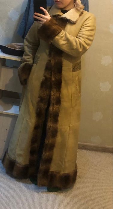 продам дубленку из натуральной овчинки