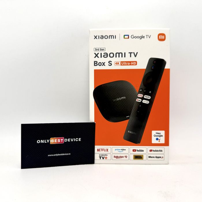 Xiaomi TV Box Mi Box S 3nd Gen 4K Ultra HD