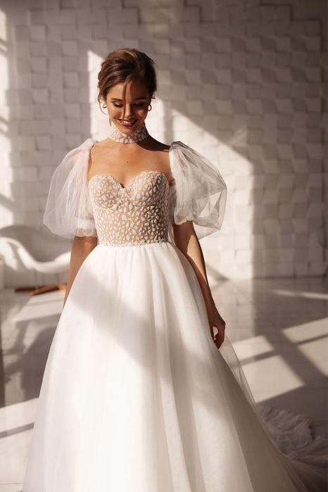 Дизайнерское свадебное платье