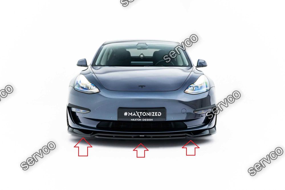 Prelungiri Body kit tuning Tesla Model 3 2017-2023 v4 - Maxton Design