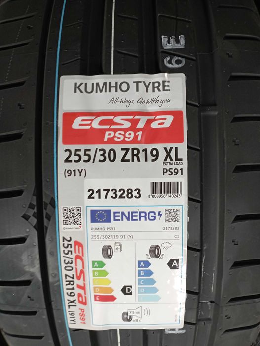 Set Anvelope KUMHO 255/30/19 Cu 225/35/19 (BMW Seria3) Noi De Vara