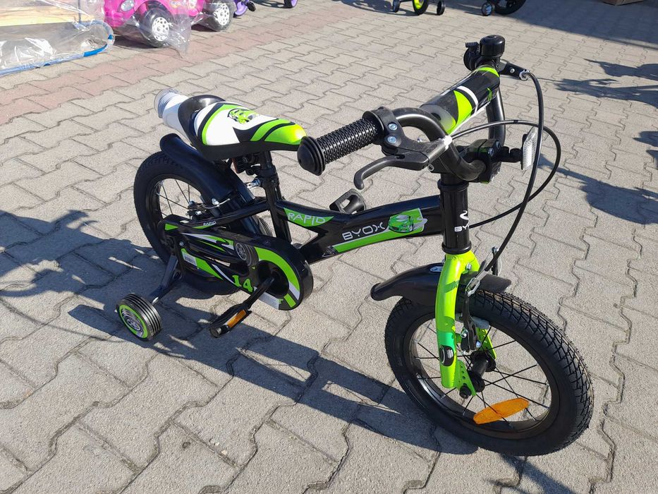 BYOX Велосипед 14" RAPID зелен