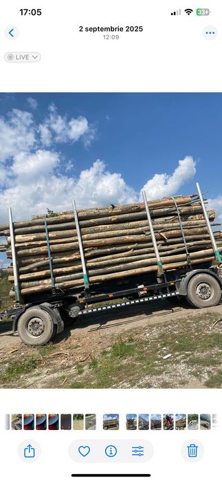 Camion forestier Man 6x6 6x4