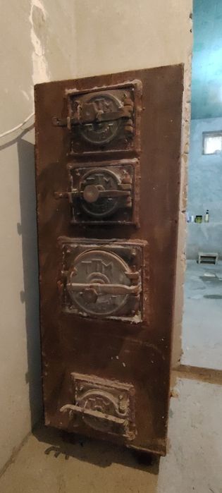 Катёл _ утин ва кумир, албатта газ учун