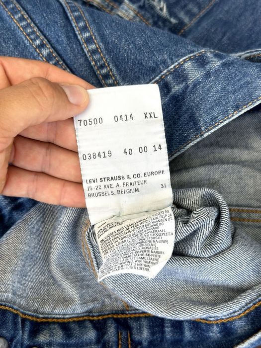 Мъжко дънково яке LEVI'S (Trucker 70500) - размер XL, Отлично състояние