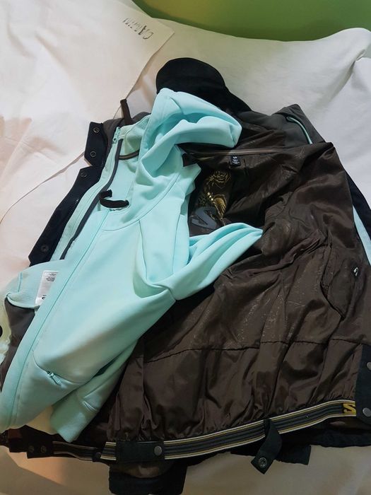Salomon haină geacă damă, S–M, 2 în 1, ski / snowboard, impecabilă