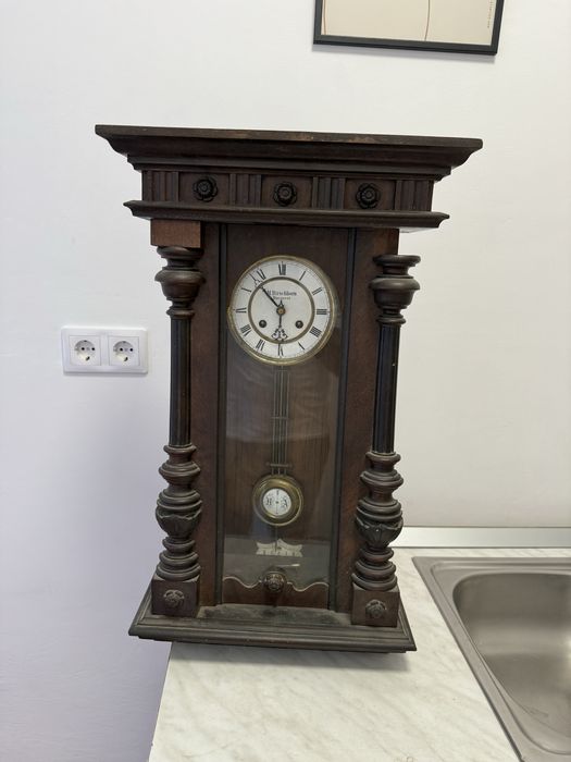 Ceas mecanic antic – M. Hirschhorn București – pendul
