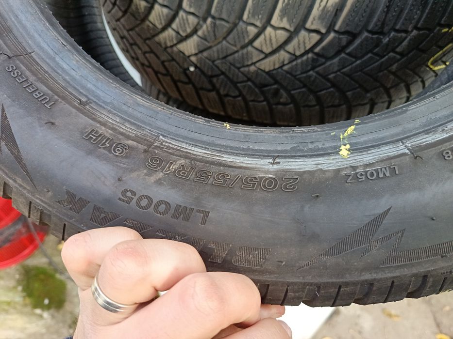 Anvelope MS iarna 205 55 16 bridgestone 2020 6mm