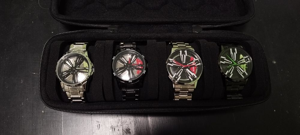 Часовник с джанта за автомобилни ентусиасти