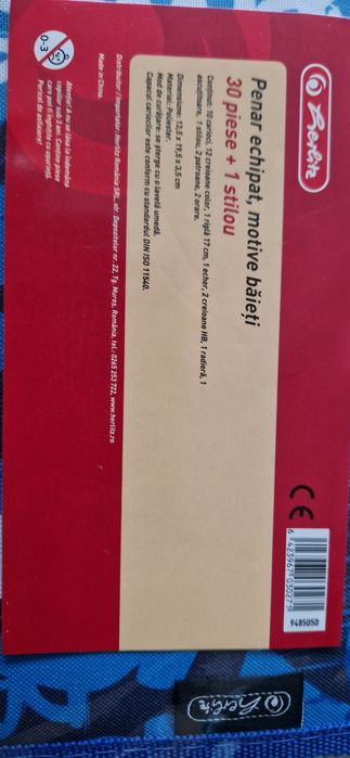 Herlitz penar echipat 30piese + 1stilou