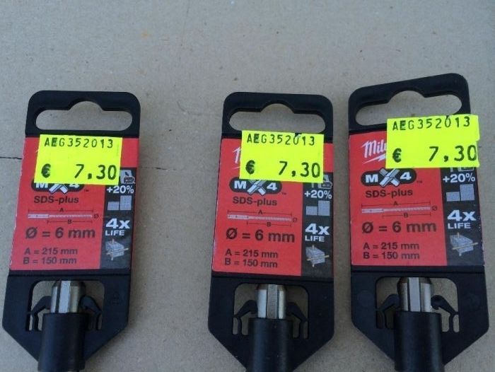 Burghiu Sds Plus Milwaukee 6x215mm