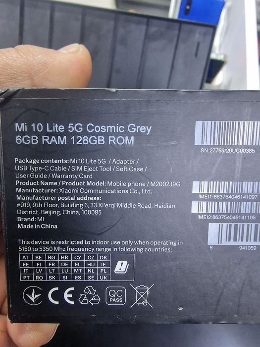 Xiaomi 10 lite 5G