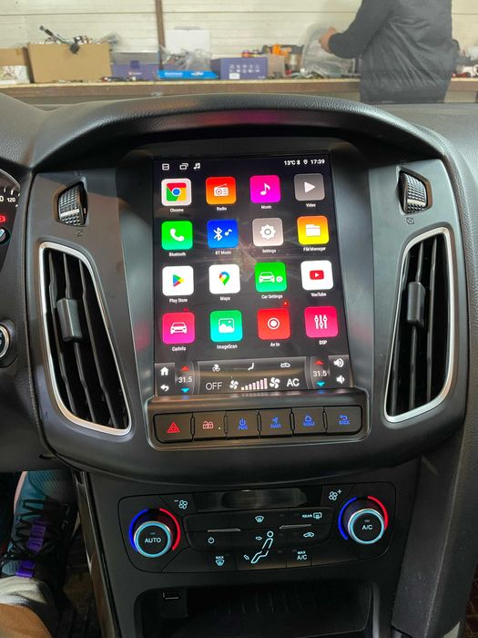 Navigatie Android Ford Focus 3 Tip Tesla Carplay Android Auto + Camera