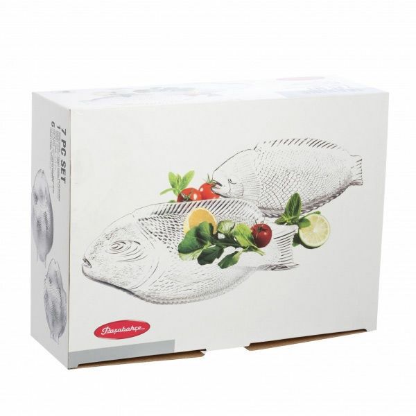 Продам набор стеклянных тарелок