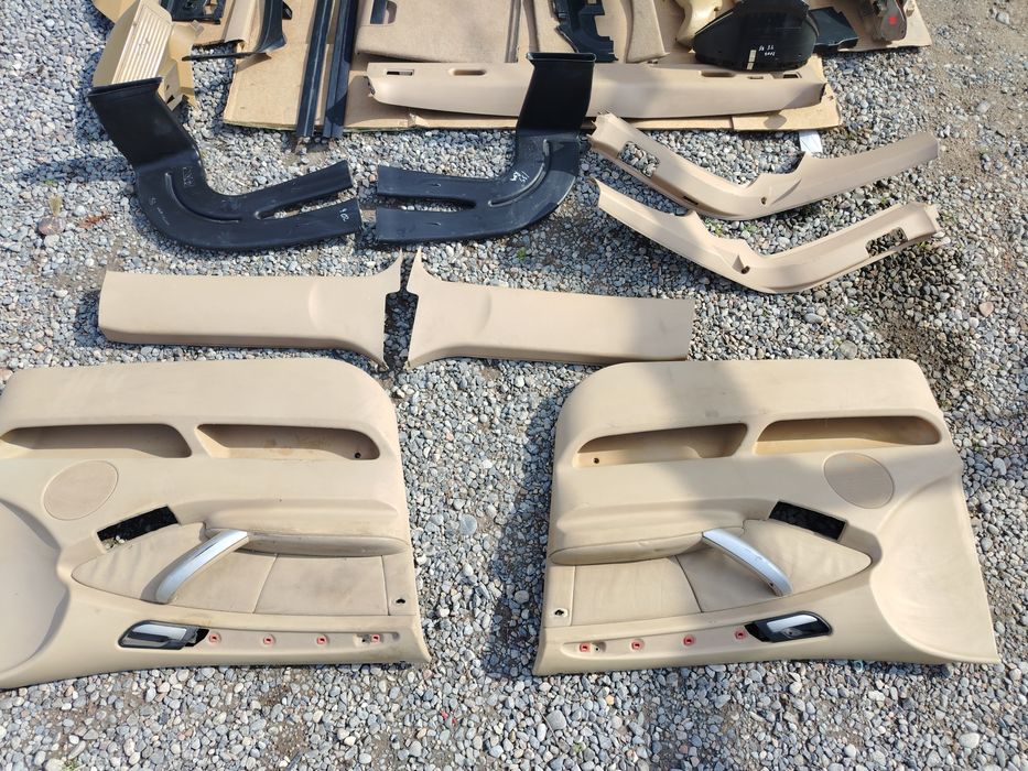 Пороги и накладки е53 дорест.