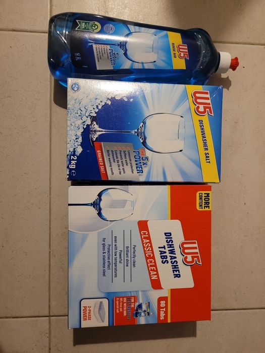 Set pentru masina de spălat vase Lidl(tabs, sare, soluție limpezire)